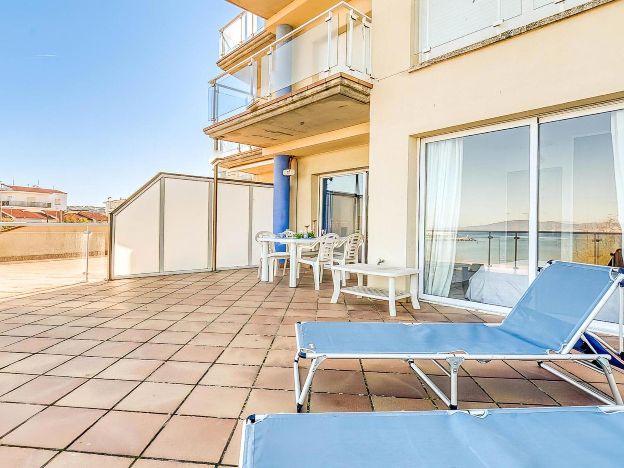 Apto. Vista Mar - Wifi, Piscina, Parking, 1ª Linea De La Playa. - Es-89-130 Torroella De Montgri Exterior photo